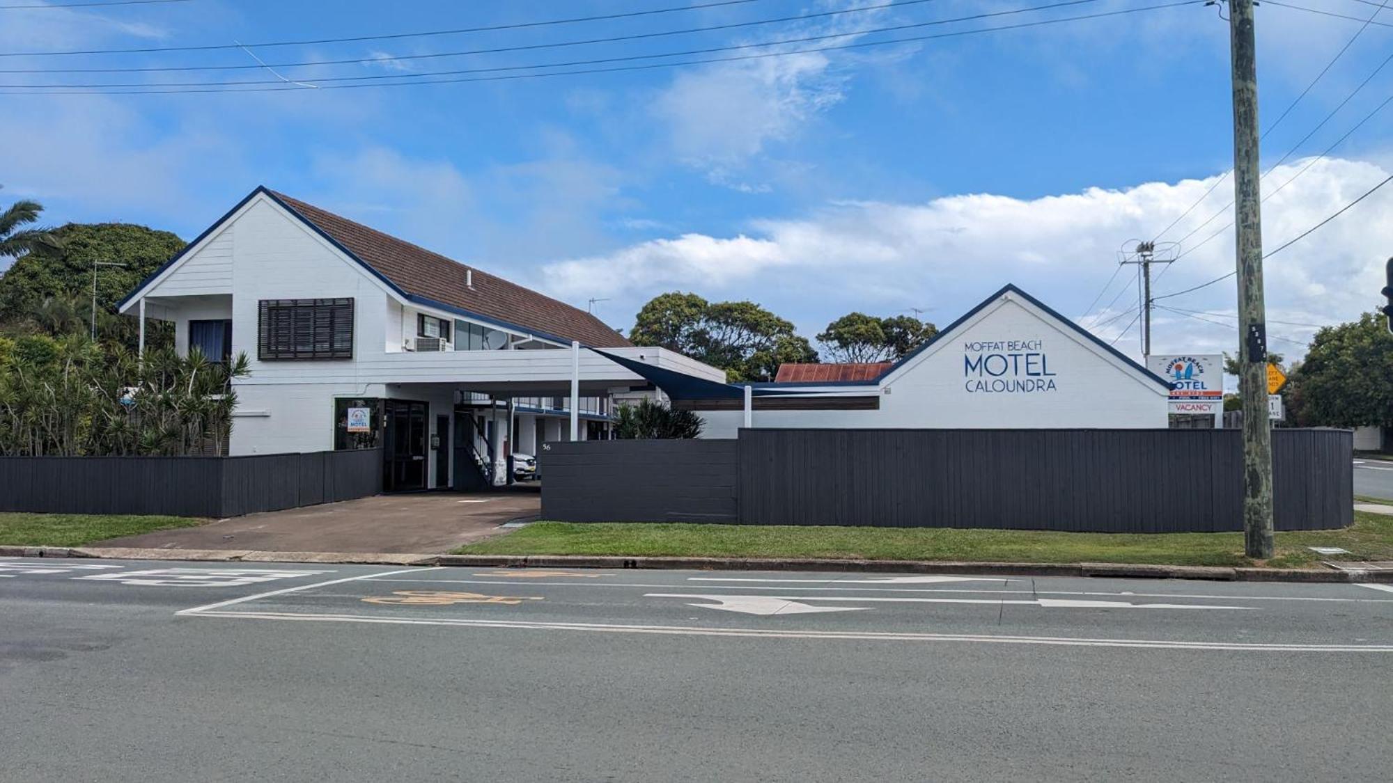 Moffat Beach Motel Caloundra Exterior foto